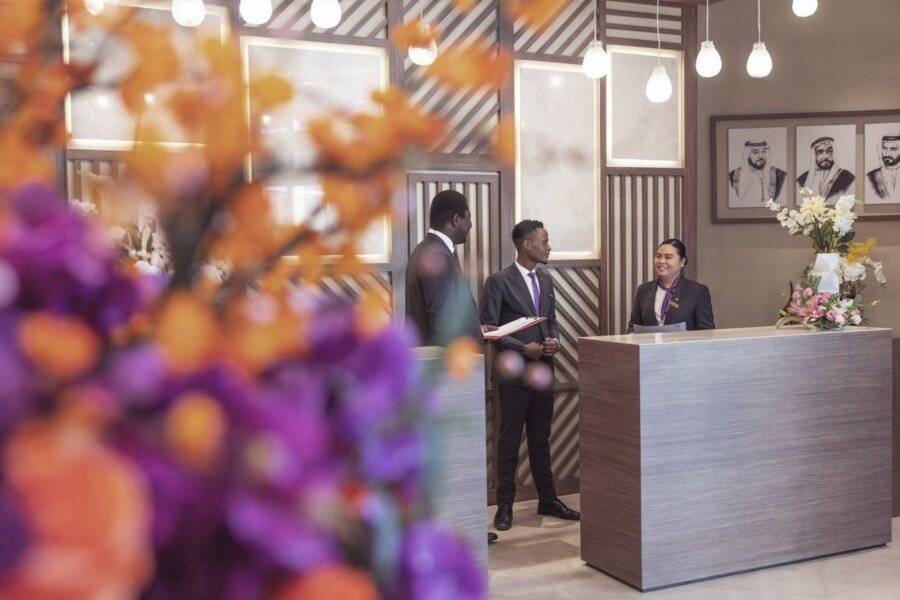 Citadines Culture Village, Waterfront Jadaf front desk, lobby, 