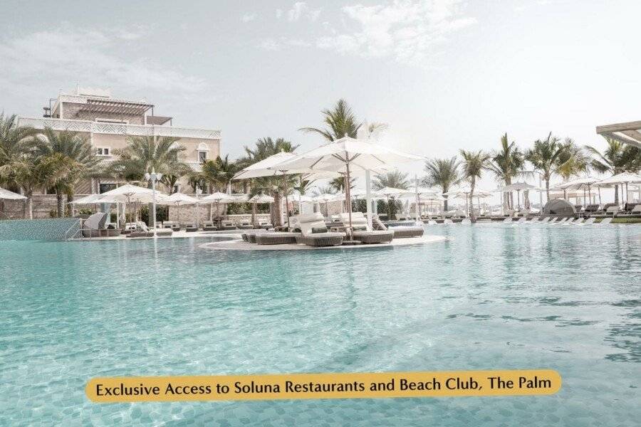 The First Collection Business Bay outdoor pool,beach,restaurant