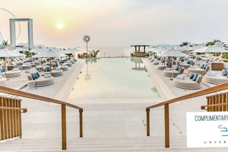 Rove JBR outdoor pool,beach