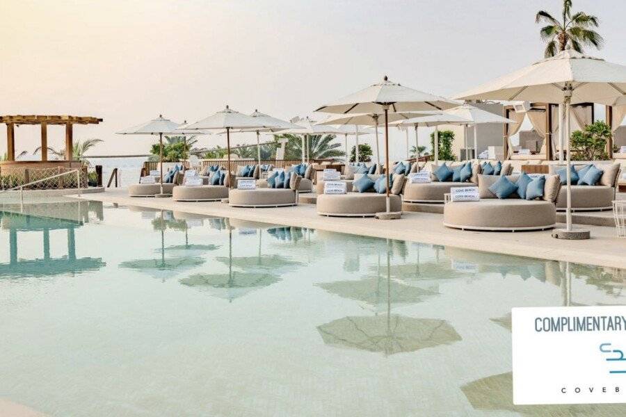 Rove JBR infinity pool,outdoor pool,spa,ocean view