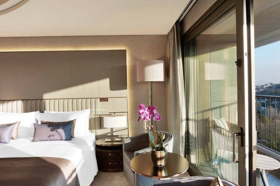 The St. Regis Istanbul hotel bedroom,balcony,ocean view