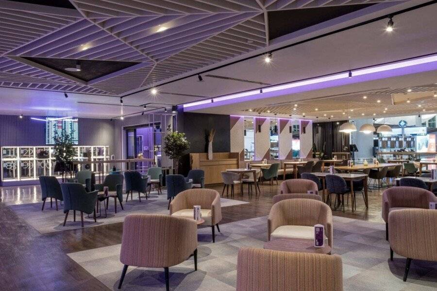 Yotel Istanbul Airport hotel (landside) lobby,