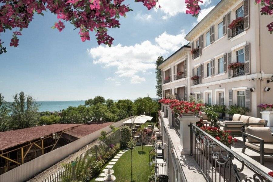 Mula Hotel facade,garden,ocean view