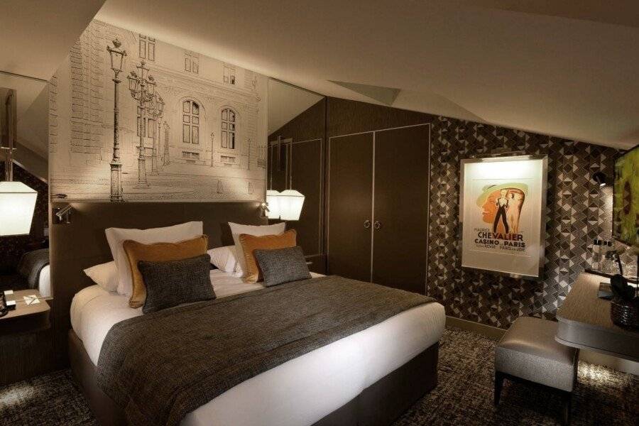 Hotel La Lanterne & Spa By Timhotel hotel bedroom