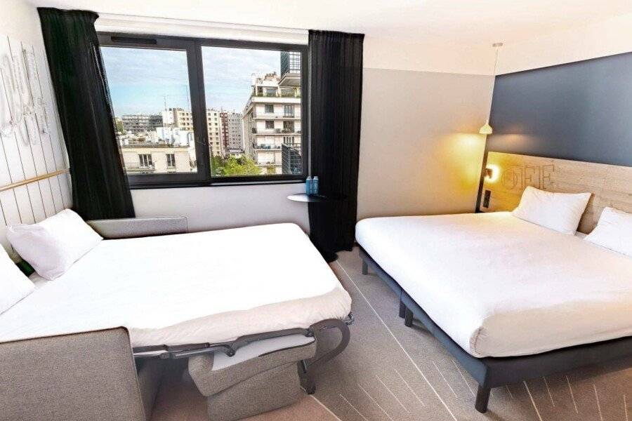 ibis Styles 16 Boulogne hotel bedroom