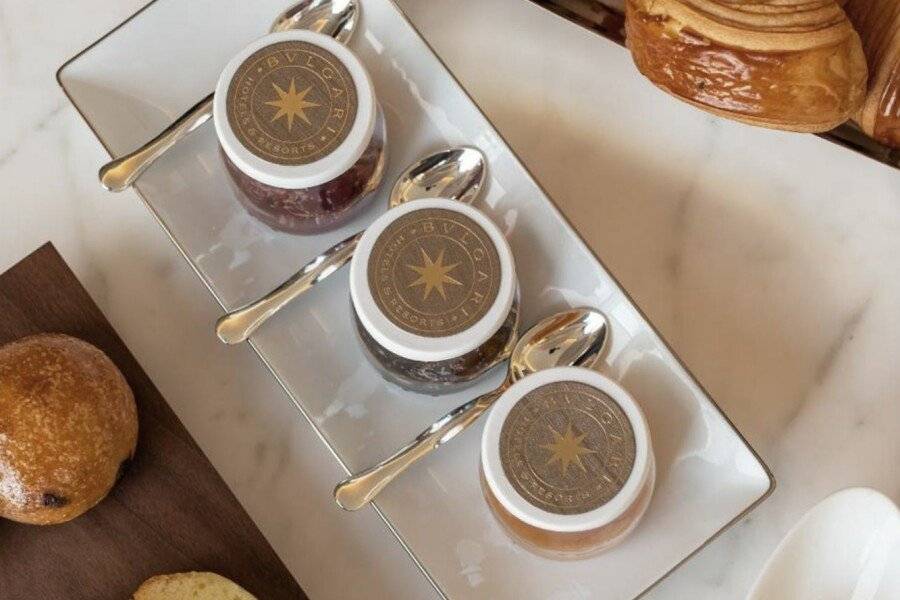 Bulgari Hotel breakfast