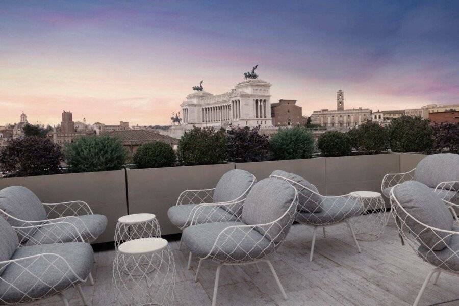 Radisson Collection Hotel, Roma Antica rooftop pool, balcony, ocean view