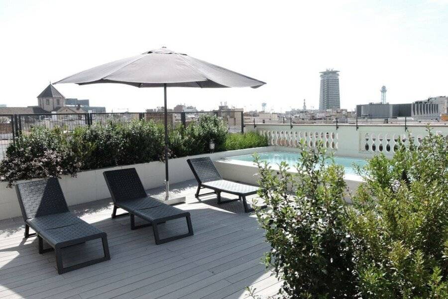 Hotel Raval House rooftop pool, outdoor pool