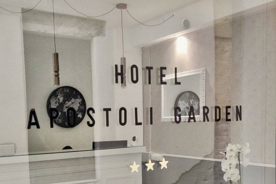 Hotel Apostoli Garden lobby,