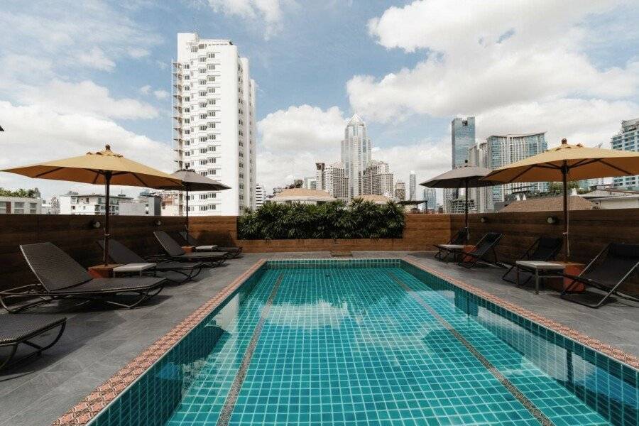 The Dawin Hotel rooftop pool