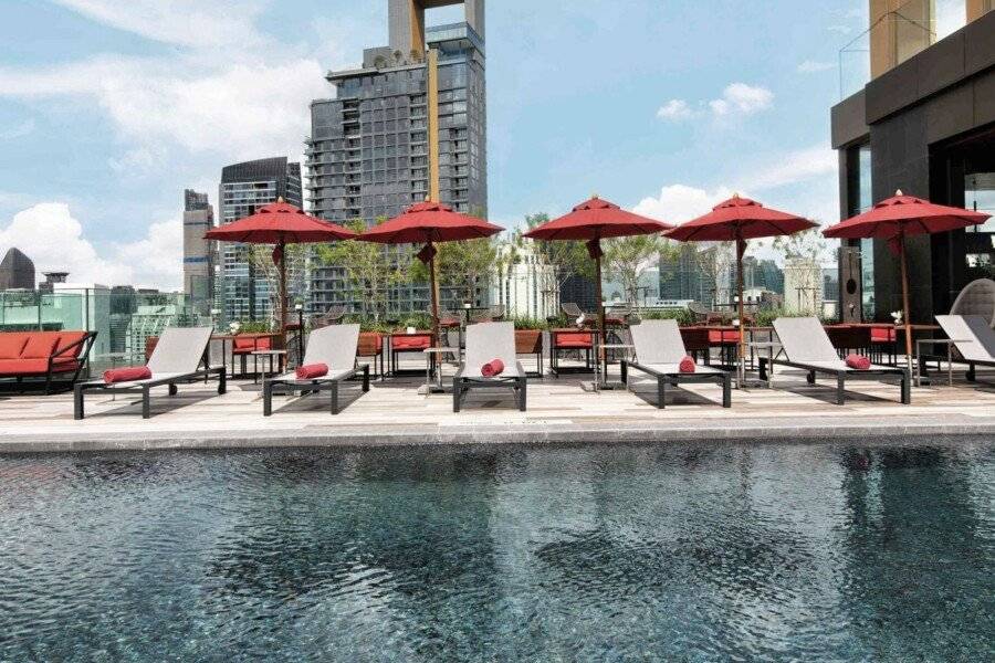 ibis Styles Sukhumvit 4 rooftop pool, outdoor pool