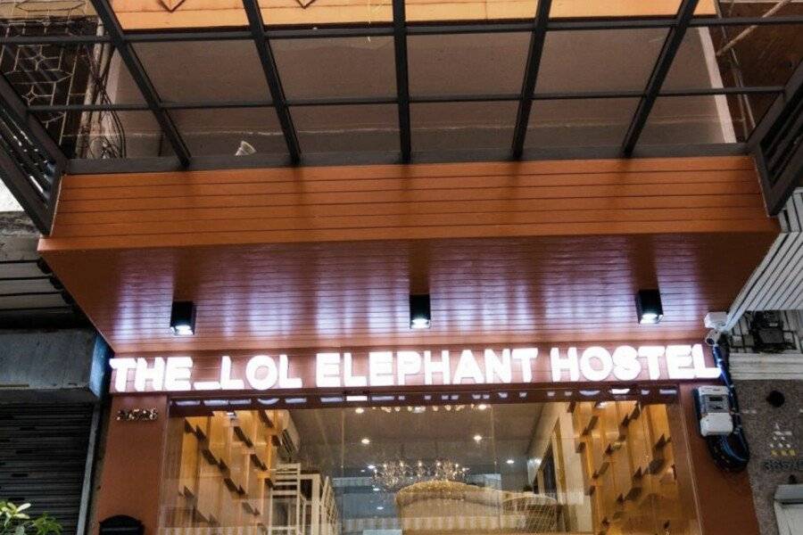 The LOL Elephant Hostel facade