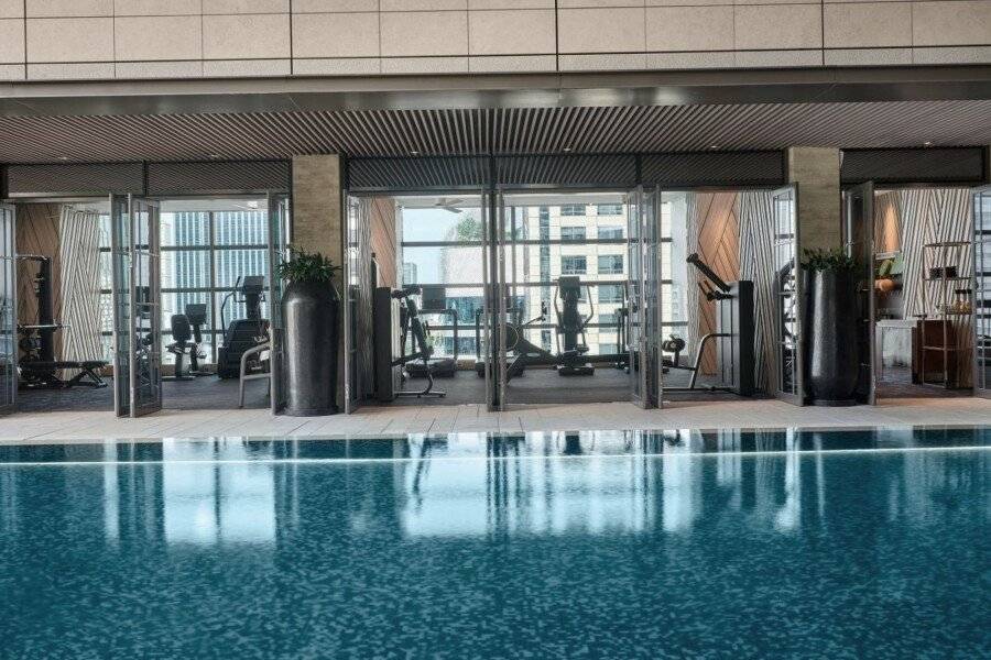 Rosewood Bangkok indoor pool,fitness centre