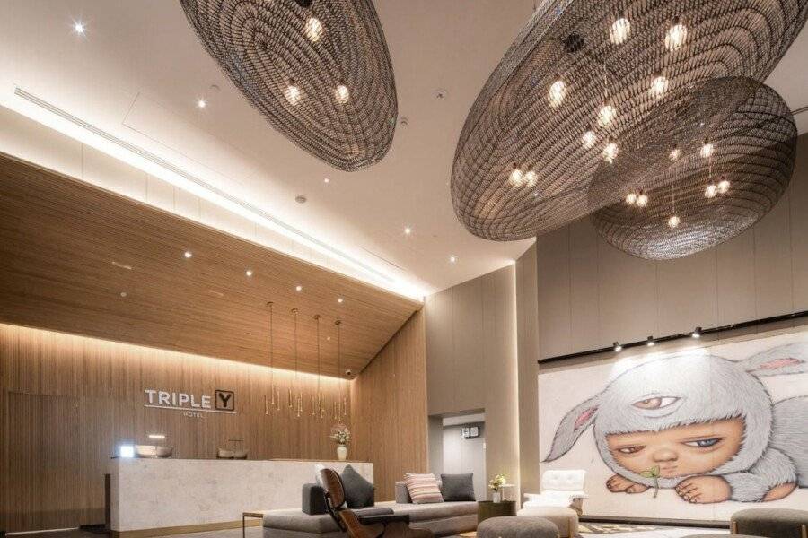 Triple Y Hotel lobby