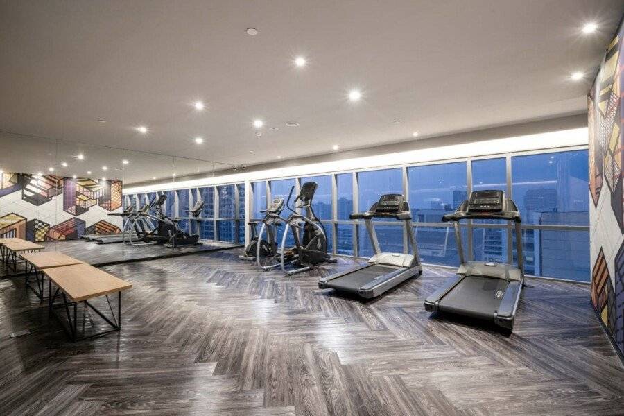 Triple Y Hotel fitness centre