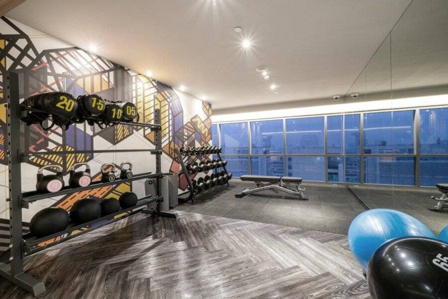 Triple Y Hotel fitness centre