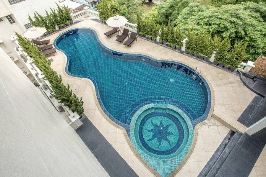 Hope Land Hotel Sukhumvit 24 outdoor pool,spa