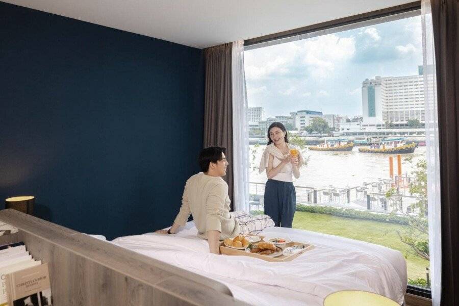 Ten Six Hundred, Chao Phraya by Preference hotel bedroom,ocean view