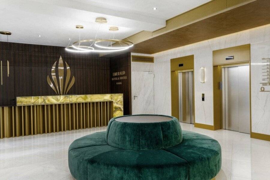 Emerald Downtown Luxury Suites by Continental Group lobby,front desk