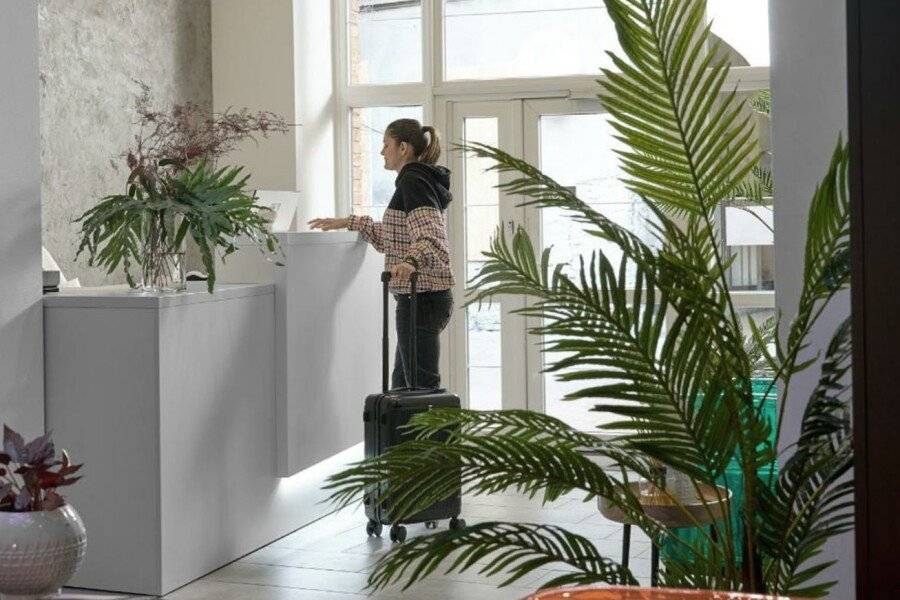 Butik Art Hotel lobby,front desk,