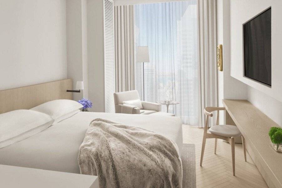 The Times Square EDITION hotel bedroom