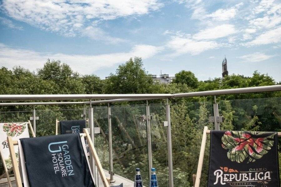 Garden Square Hotel balcony,ocean view