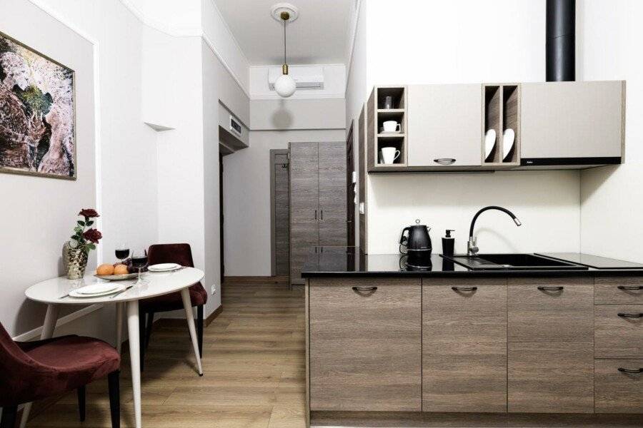 Apart Residence Ariańska 16 by NEARTO PL kitchen