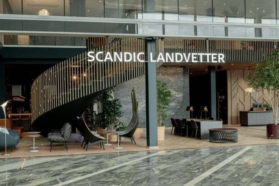 Scandic Landvetter lobby,hotel facade