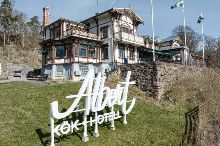 Albert Kök Hotell & Konferens facade, hotel facade