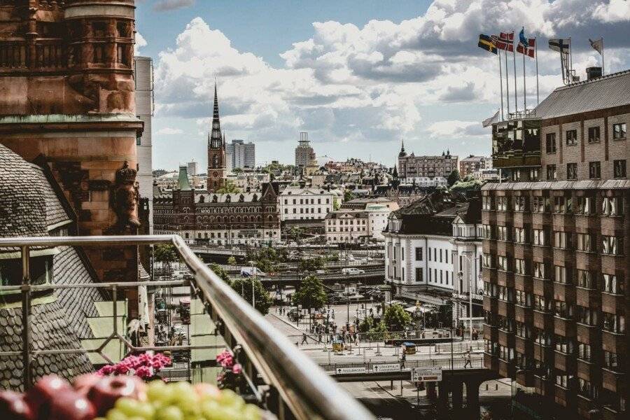 Freys Hotel , balcony, city view