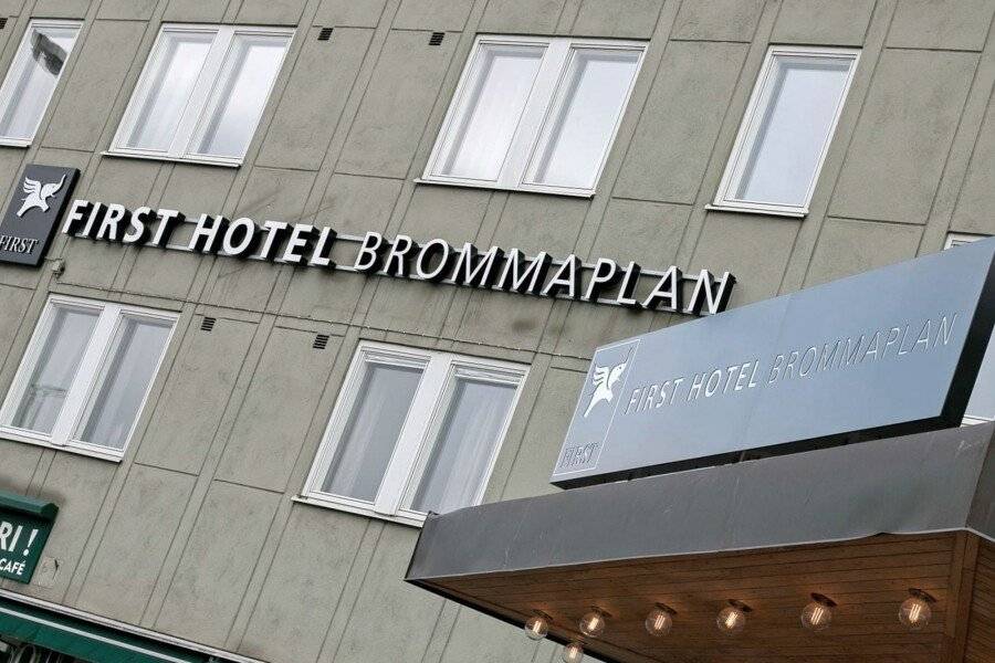 First Hotel Brommaplan facade