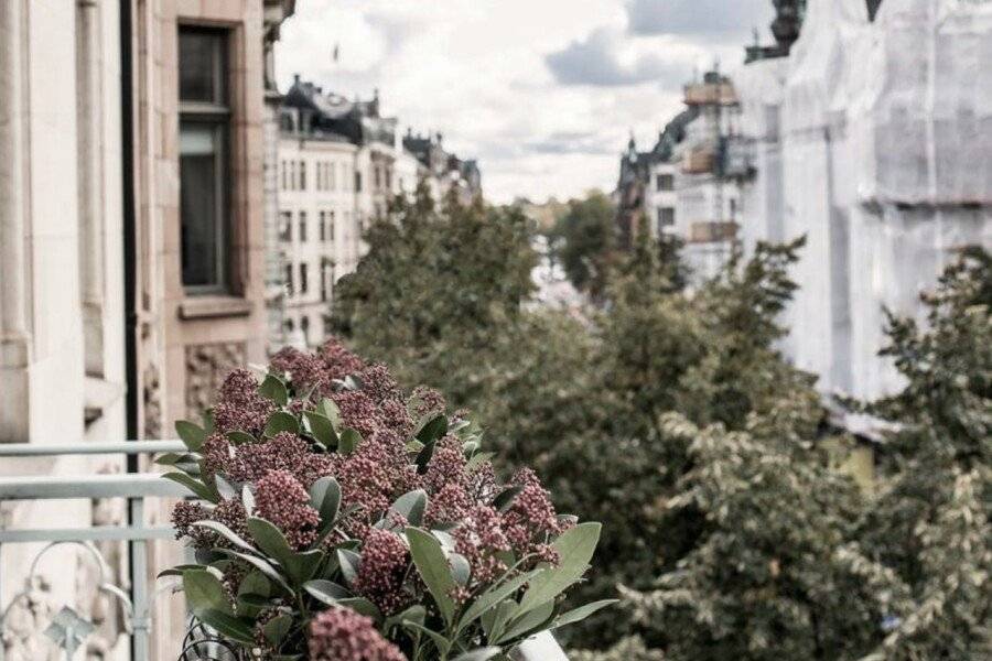 The Sparrow Hotel balcony,