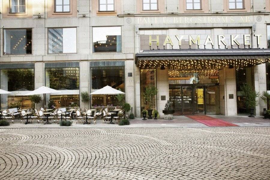 Haymarket by Scandic facade, restaurant