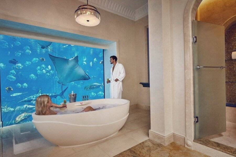 Atlantis, The Palm bathtub,spa,ocean view