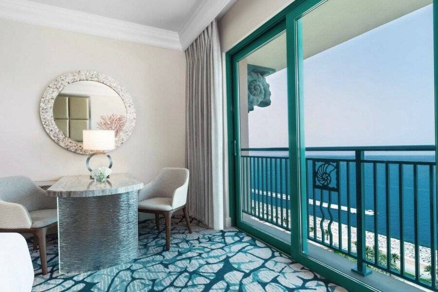 Atlantis, The Palm hotel bedroom,ocean view,balcony