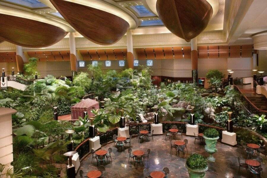 Grand Hyatt lobby,garden