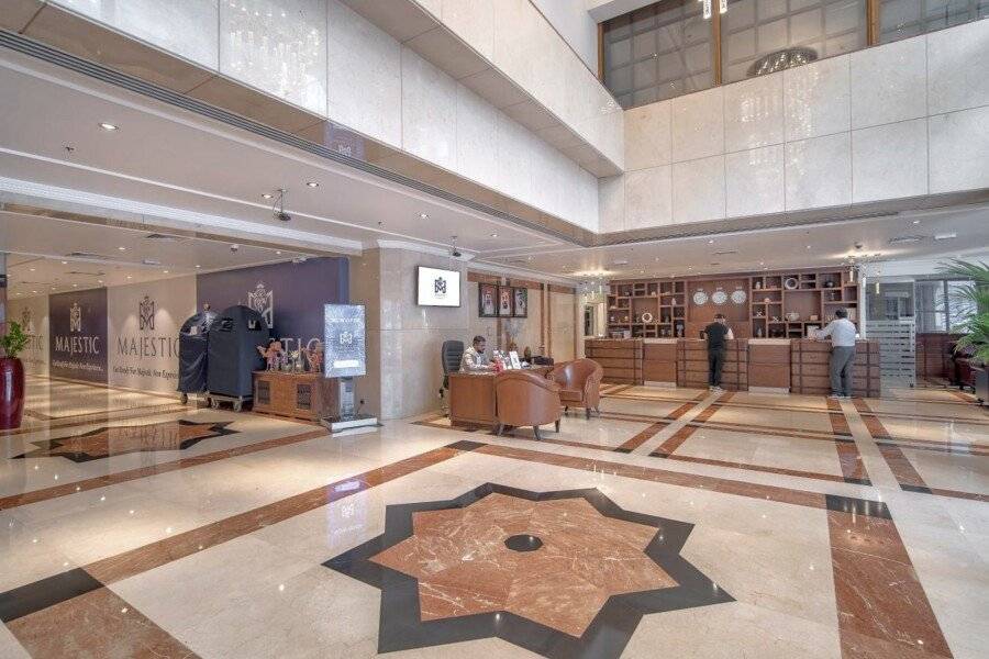 Majestic Premier Hotel Burdubai lobby,front desk