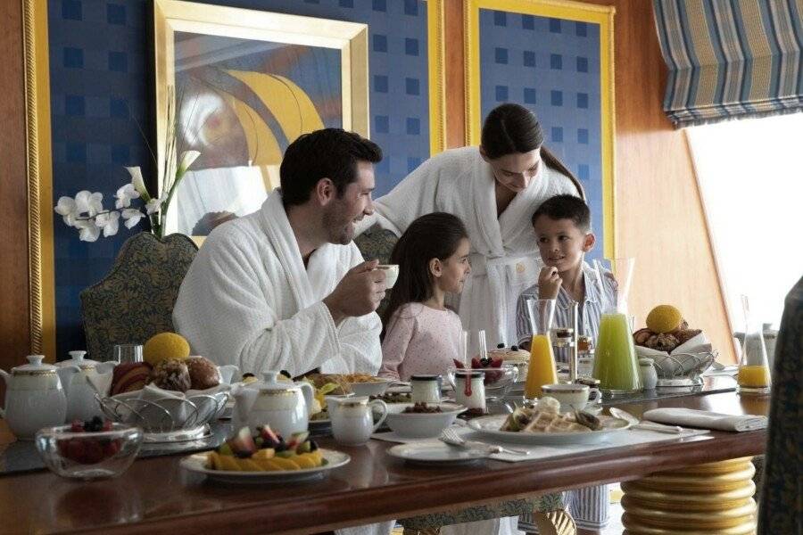 Jumeirah Burj Al Arab breakfast