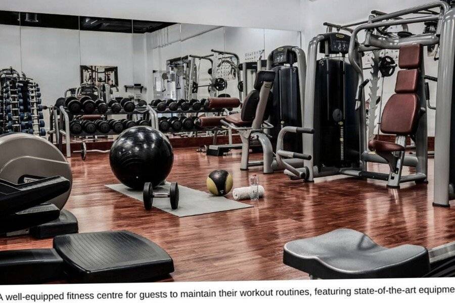 The Meydan Hotel fitness centre