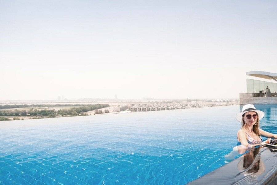 The Meydan Hotel infinity pool,ocean view