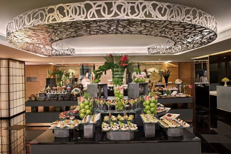 The Meydan Hotel restaurant, breakfast