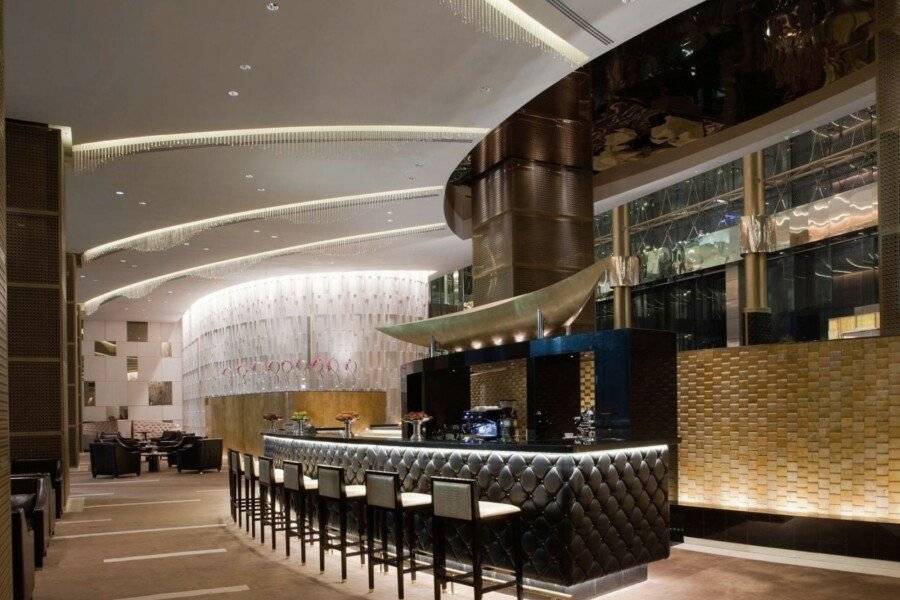 The Meydan Hotel lobby, bar