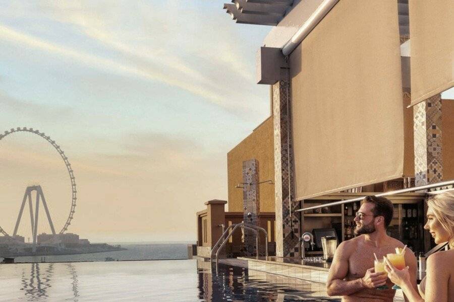 Sofitel Jumeirah Beach rooftop pool,ocean view