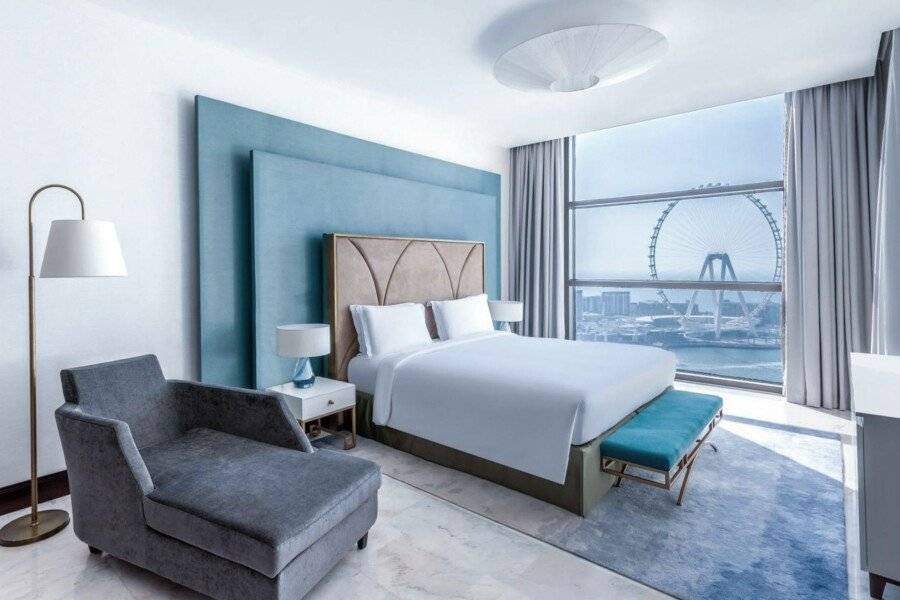 Sofitel Jumeirah Beach hotel bedroom,ocean view