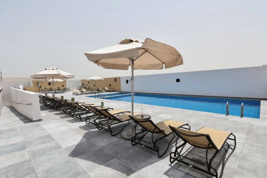 Premier Inn International Airport rooftop pool,outdoor pool,spa