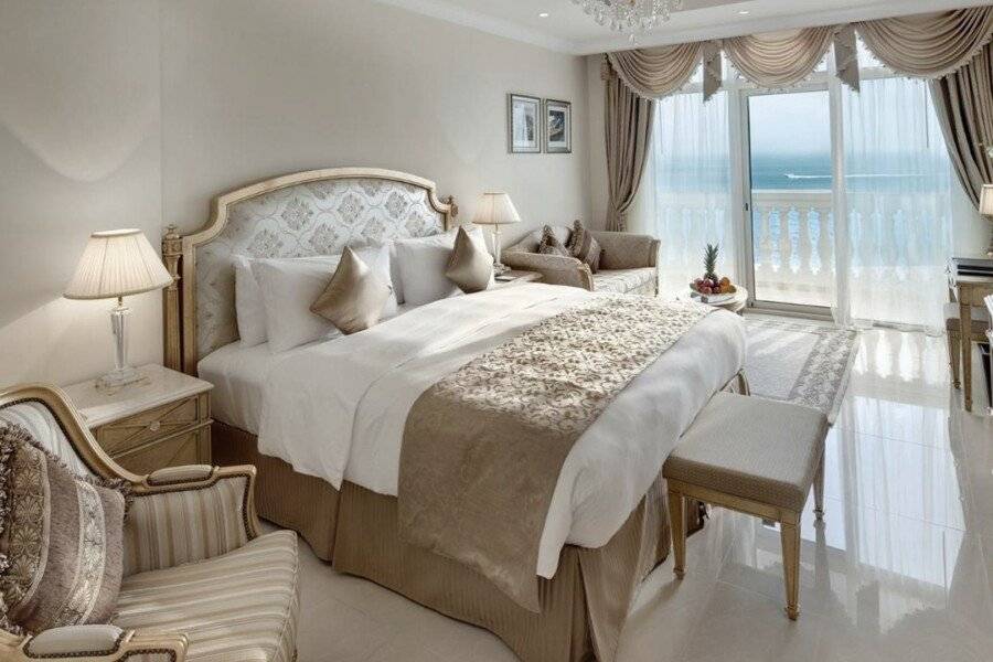 Kempinski Hotel & Residences Palm Jumeirah hotel bedroom,ocean view