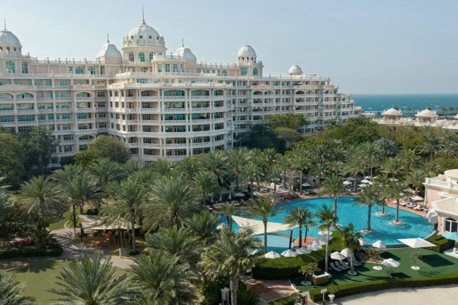 Kempinski Hotel & Residences Palm Jumeirah facade,outdoor pool,garden,ocean view