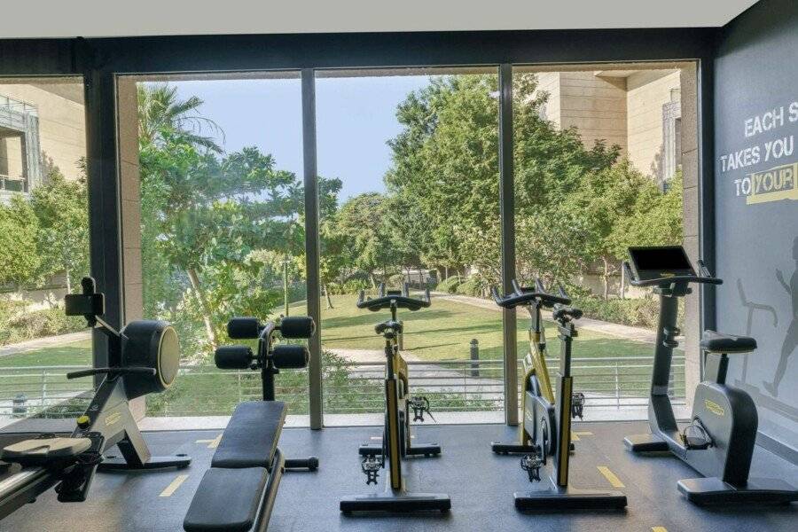 Rixos The Palm Hotel & Suites - Ultra All Inclusive fitness centre,garden