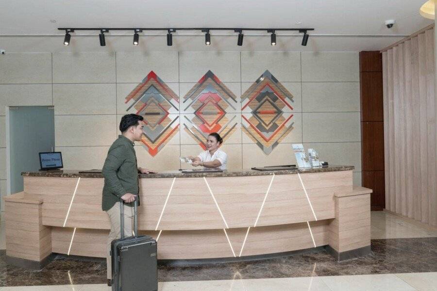 Ramada by Wyndham Deira front desk, lobby