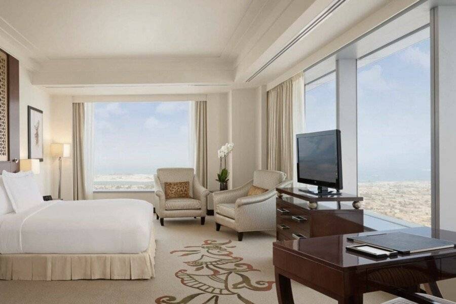 Conrad hotel bedroom,ocean view